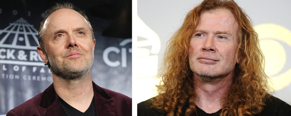 Dave Mustaine se niega a darle créditos a Lars Ulrich por canciones que el Megadeth compuso antes de Metallica — Futuro.cl